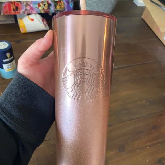 Starbucks Holiday 2018 Rose Gold Tumbler